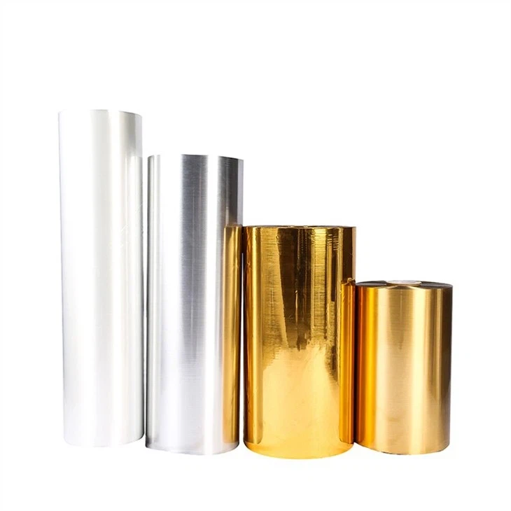 PET Metalized Silver Thermal Lamination Film